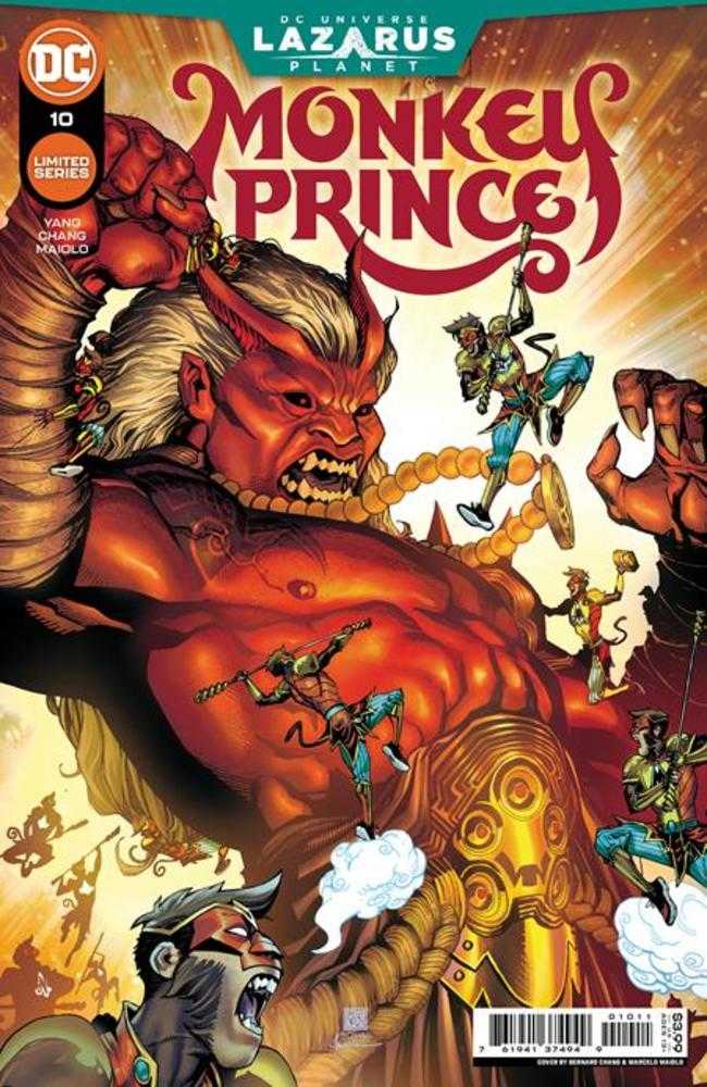 Monkey Prince #10 (Of 12) Cover A Bernard Chang (Batman vs Robin) | Odin's Place