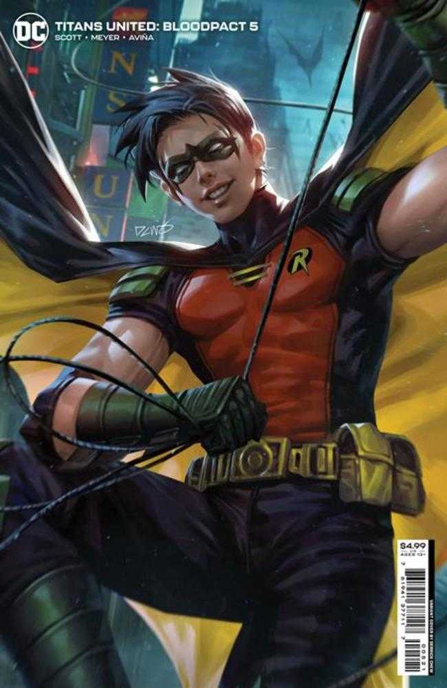 Titans United Bloodpact #5 (Of 6) Cover B Derrick Chew Card Stock Variant | Odin's Place