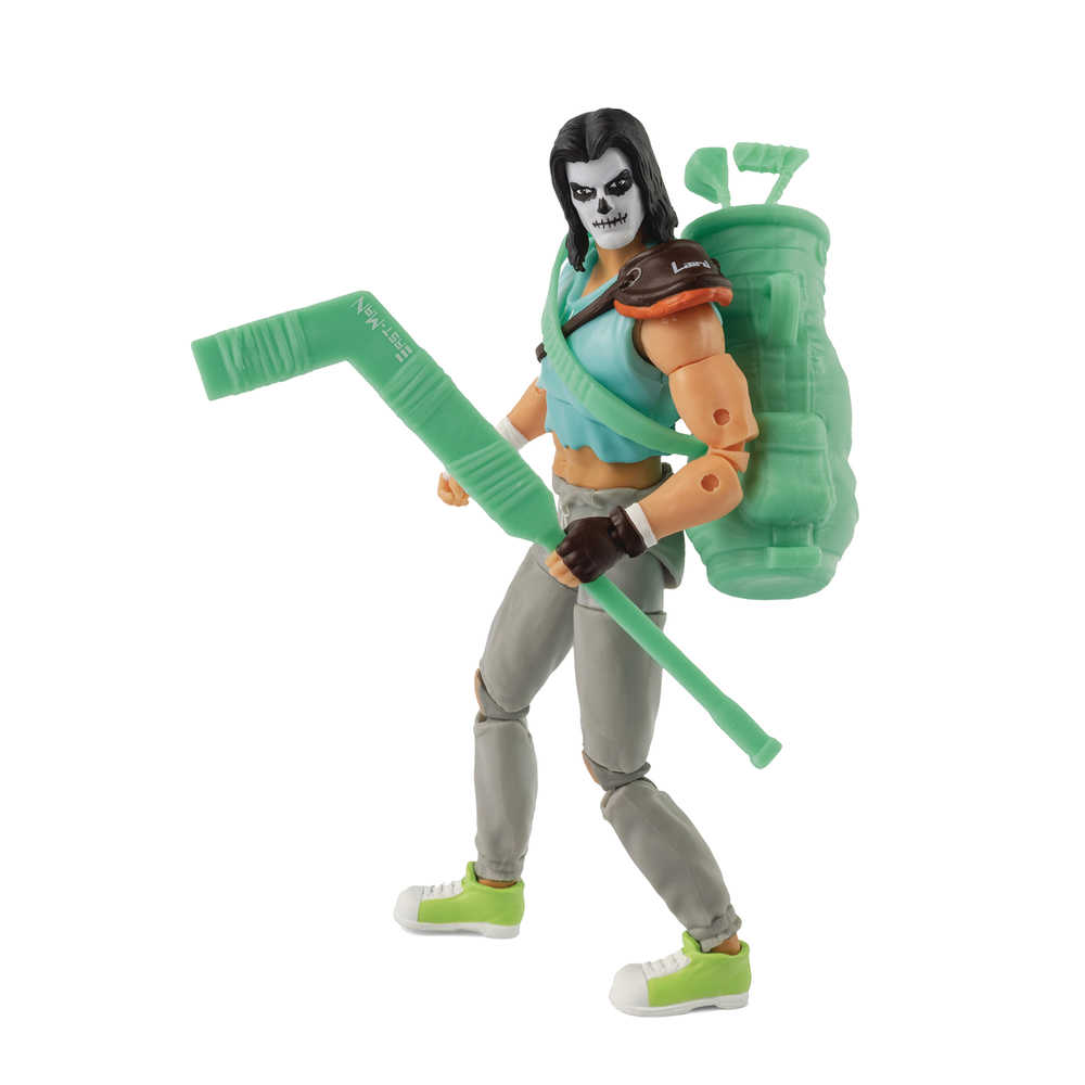 Bst Axn Teenage Mutant Ninja Turtles W3 Casey Jones Skull Face 5in Action Figure | Odin's Place