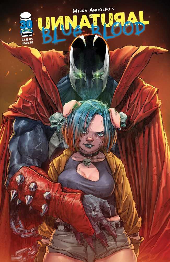Unnatural Blue Blood #5 (Of 8) Cover C Spawn Variant (Mature) | Odin's Place