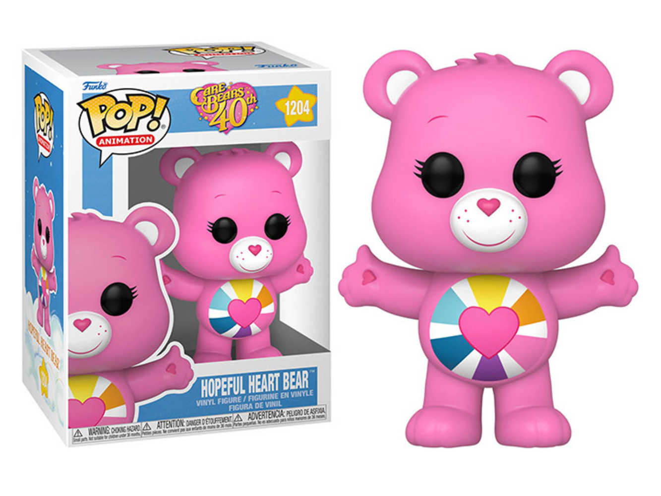Pop Animation Care Bears 40th Anniversary Hopeful Heart Bear | Odin's Place