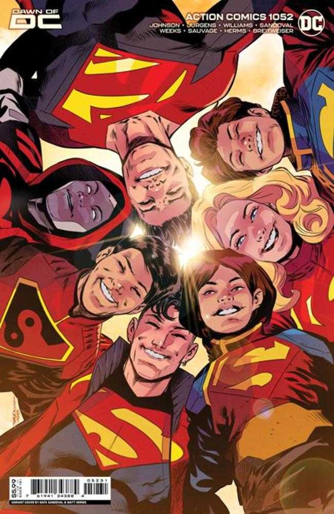 Action Comics #1052 Cover C Rafa Sandoval & Matt Herms Card Stock Variant | Odin's Place