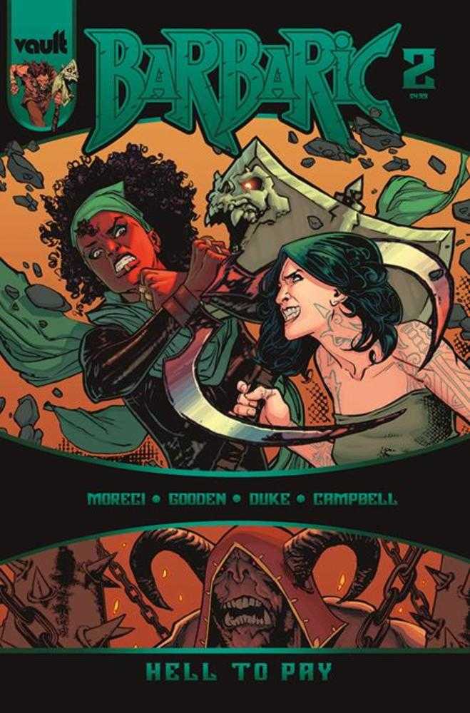 Barbaric Hell To Pay #2 Cover A Nathan Gooden | Odin's Place