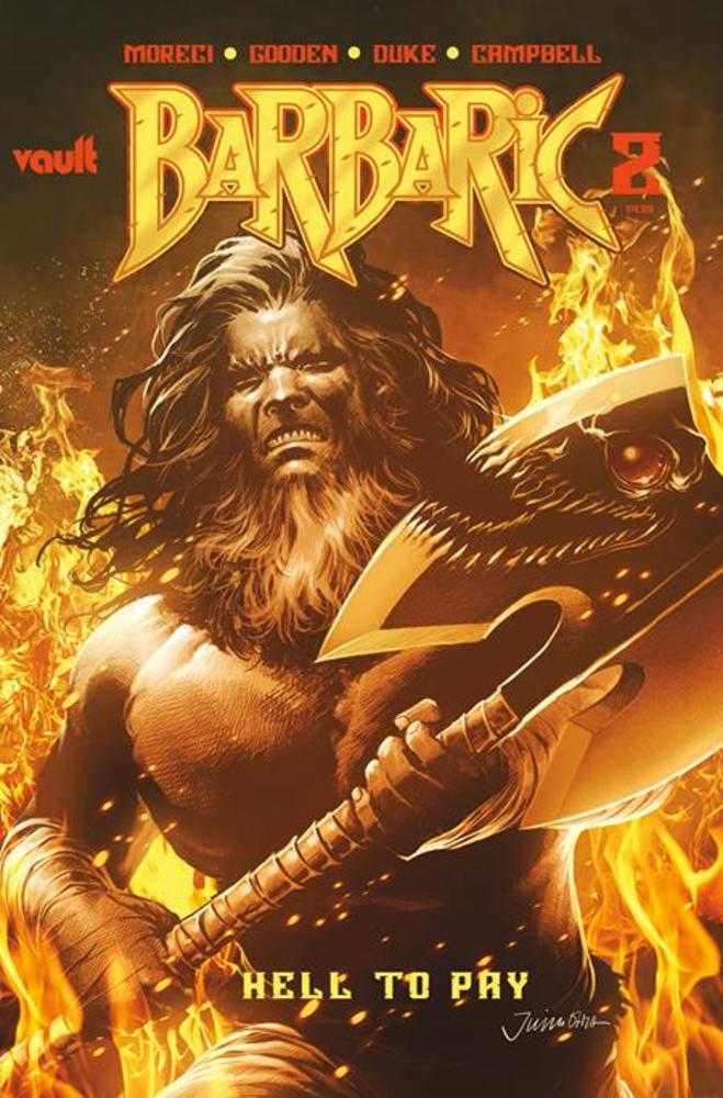 Barbaric Hell To Pay #2 Cover B Julius Ohta Variant | Odin's Place