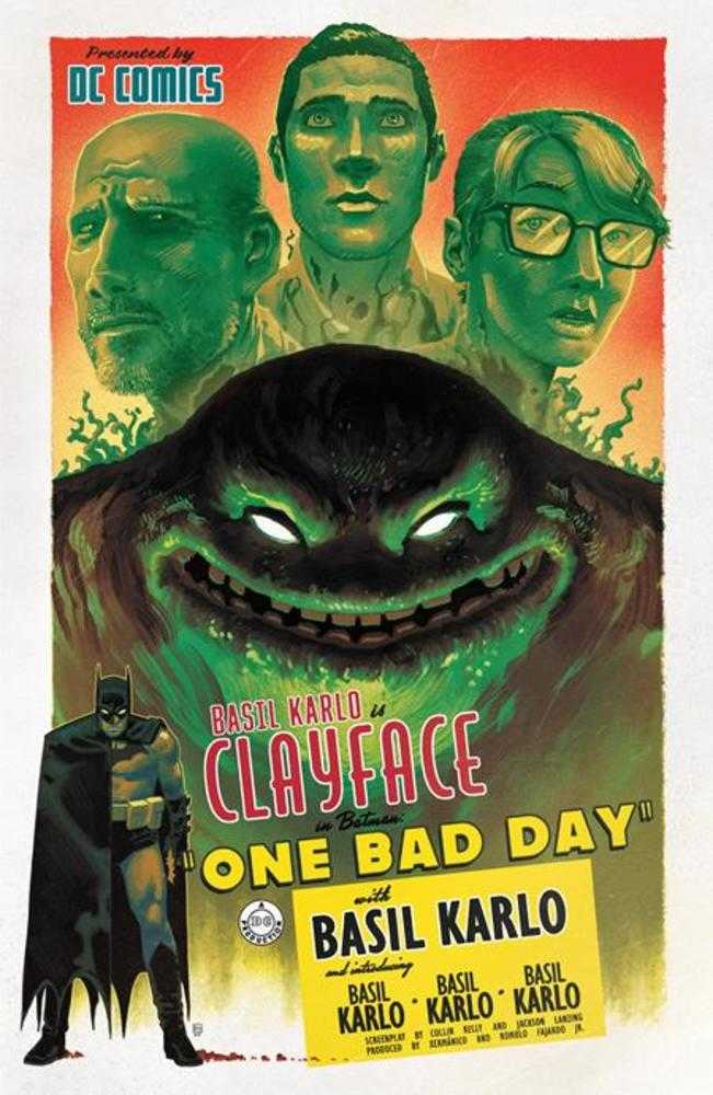 Batman One Bad Day Clayface #1 (One Shot) Cover C 1 in 25 Hayden Sherman Variant | Odin's Place
