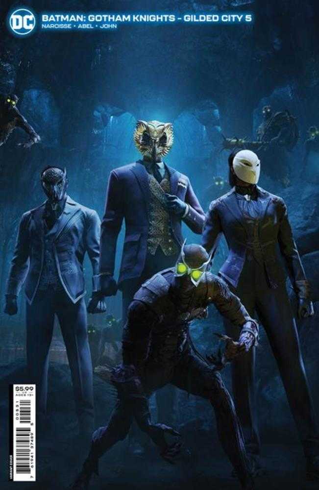 Batman Gotham Knights Gilded City #5 (Of 6) Cover C Video Game Card Stock Variant | Odin's Place