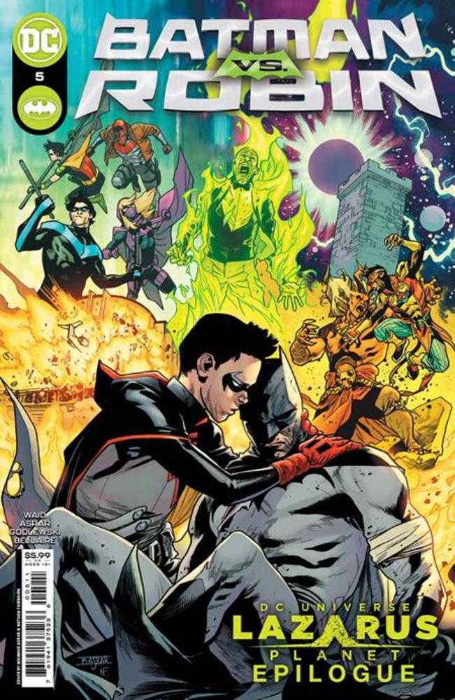 Batman vs Robin #5 (Of 5) Cover A Mahmud Asrar (Lazarus Planet) | Odin's Place
