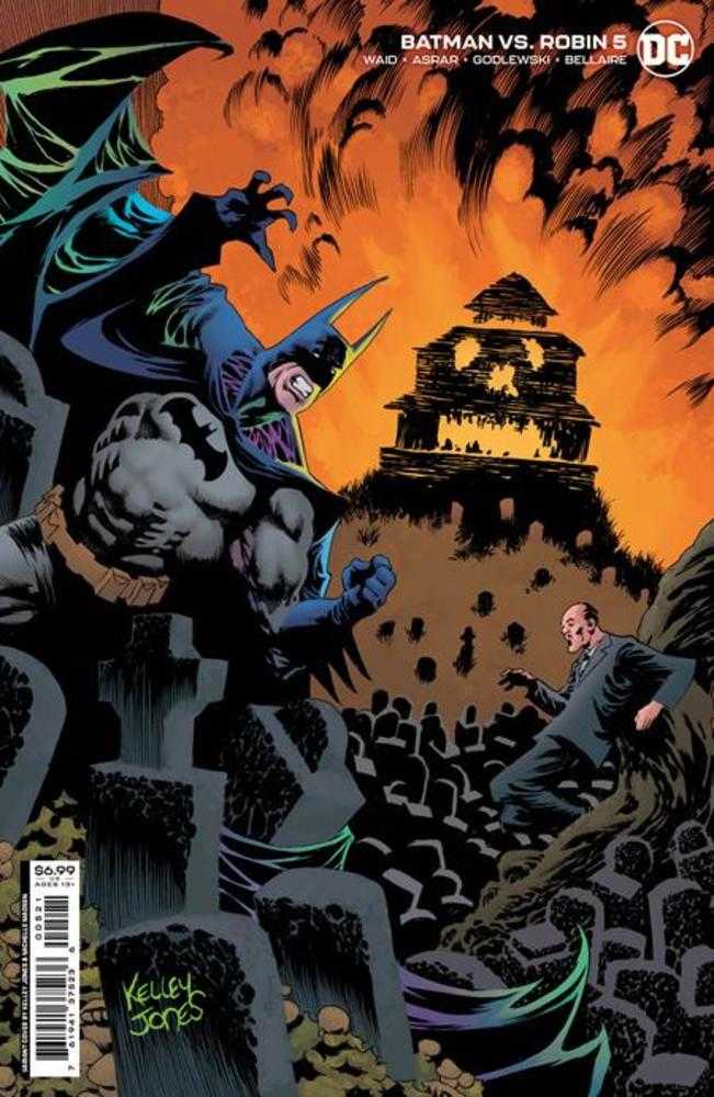 Batman vs Robin #5 (Of 5) Cover B Kelley Jones Card Stock Variant (Lazarus Planet) | Odin's Place