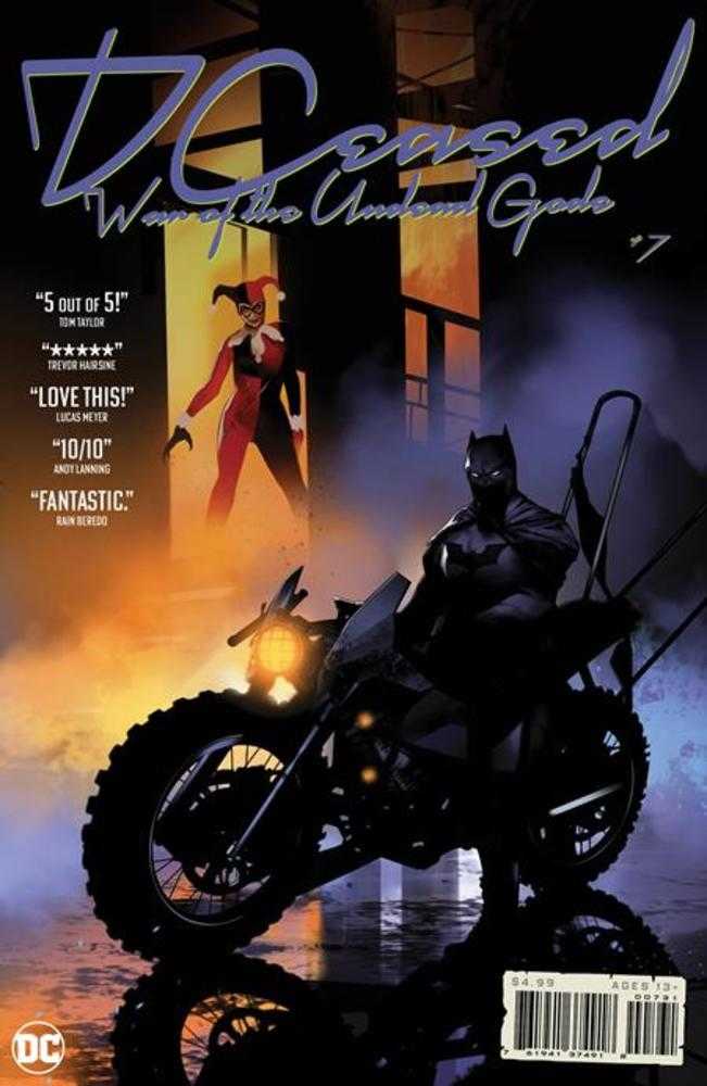 Dceased War Of The Undead Gods #7 (Of 8) Cover B Ben Oliver Homage Card Stock Variant | Odin's Place