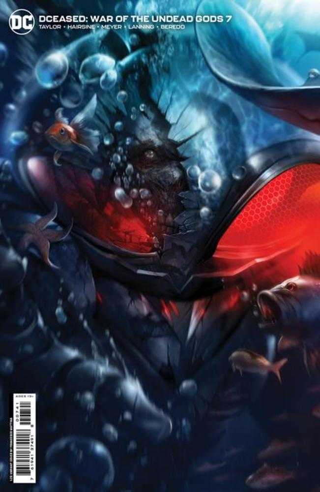 Dceased War Of The Undead Gods #7 (Of 8) Cover D 1 in 25 Francesco Mattina Card Stock Variant | Odin's Place