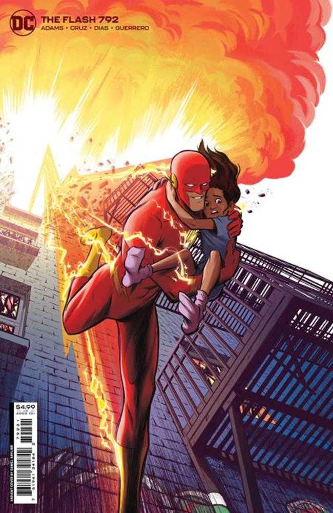 Flash #792 Cover B Daniel Bayliss Card Stock Variant (One-Minute War) | Odin's Place