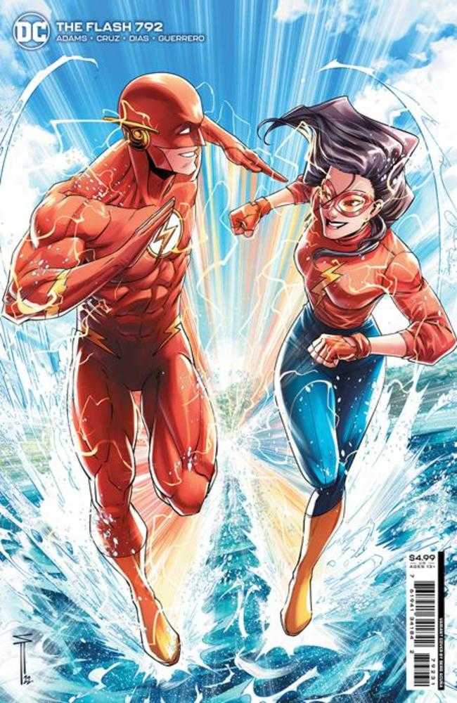 Flash #792 Cover C Serg Acuna Card Stock Variant (One-Minute War) | Odin's Place