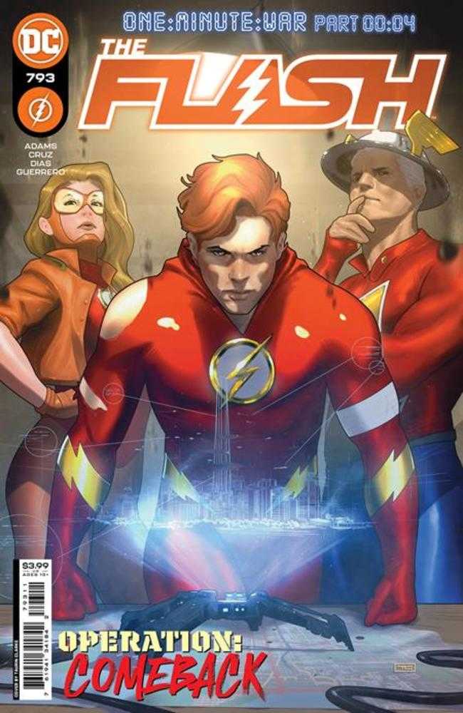 Flash #793 Cover A Taurin Clarke (One-Minute War) | Odin's Place