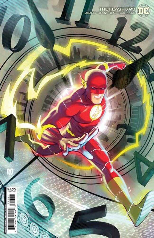Flash #793 Cover B Marco Dalfonso Card Stock Variant (One-Minute War) | Odin's Place
