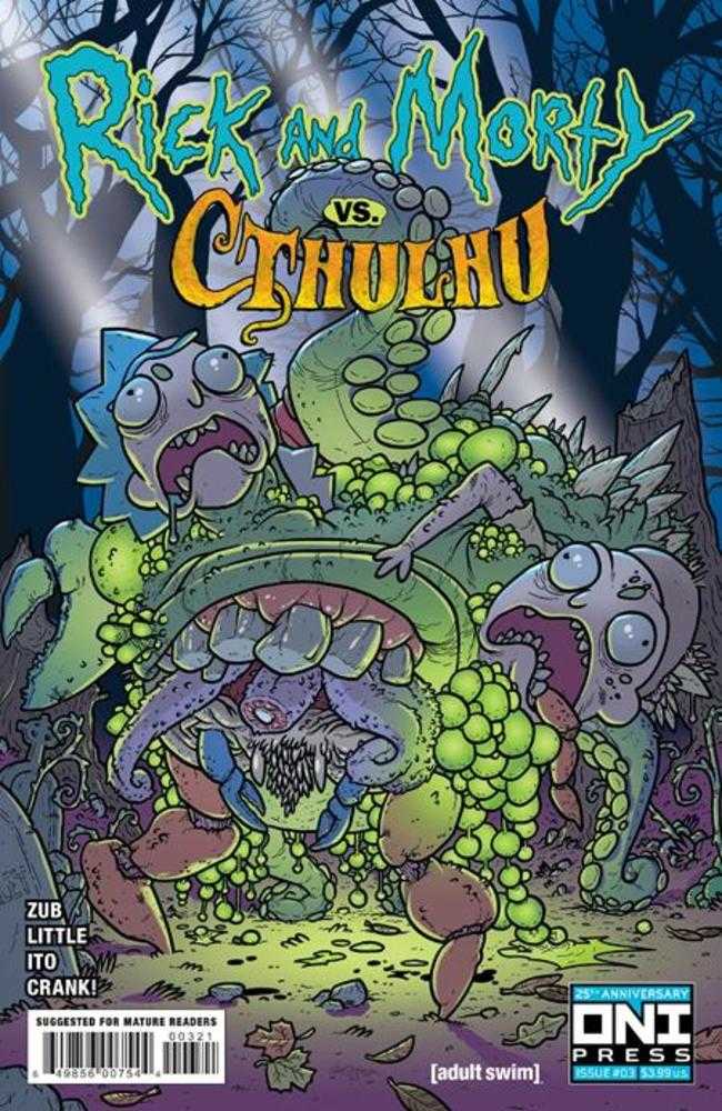 Rick And Morty vs Cthulhu #3 (Of 4) Cover B Zander Cannon Variant (Mature) | Odin's Place