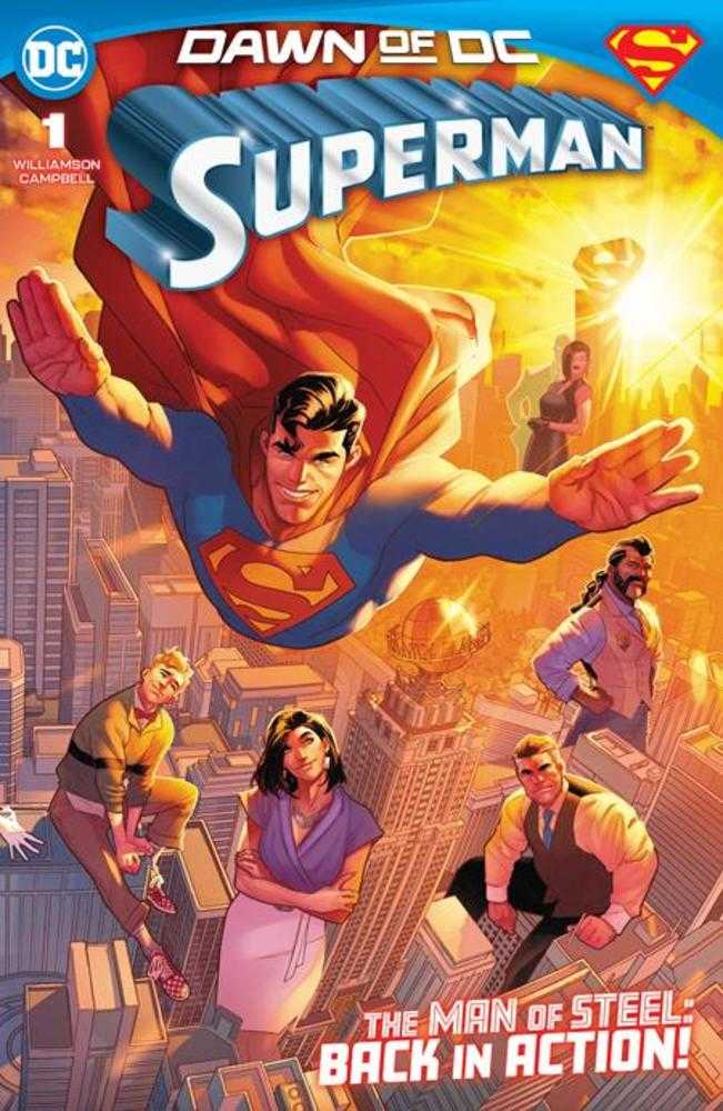 Superman #1 Cover A Jamal Campbell | Odin's Place