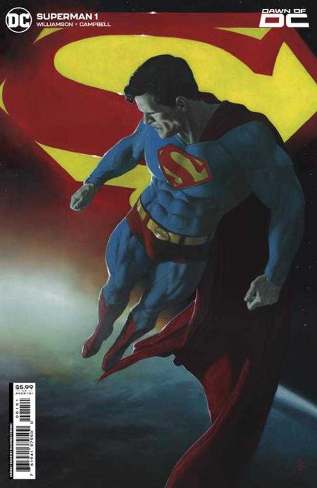Superman #1 Cover E Riccardo Federici Card Stock Variant | Odin's Place