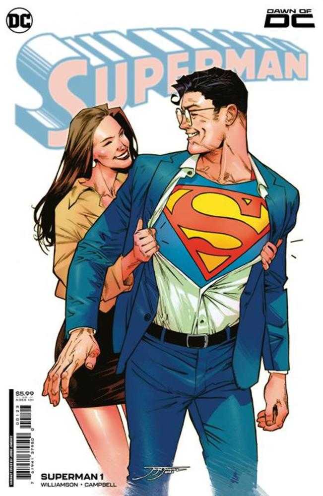 Superman #1 Cover K Jorge Jimenez Card Stock Variant | Odin's Place