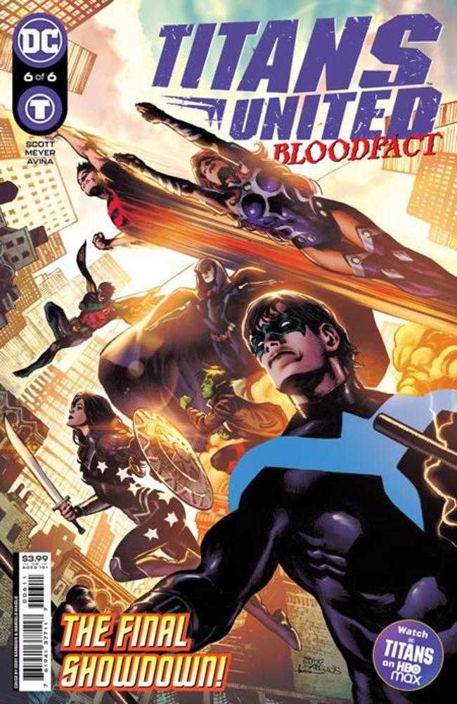 Titans United Bloodpact #6 (Of 6) Cover A Eddy Barrows | Odin's Place