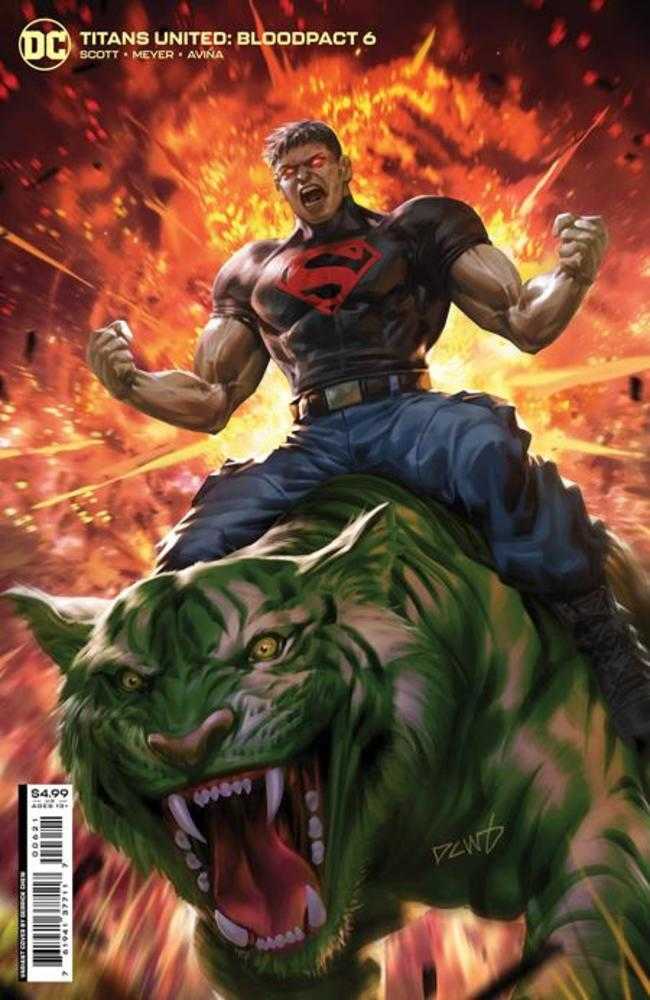 Titans United Bloodpact #6 (Of 6) Cover B Derrick Chew Card Stock Variant | Odin's Place