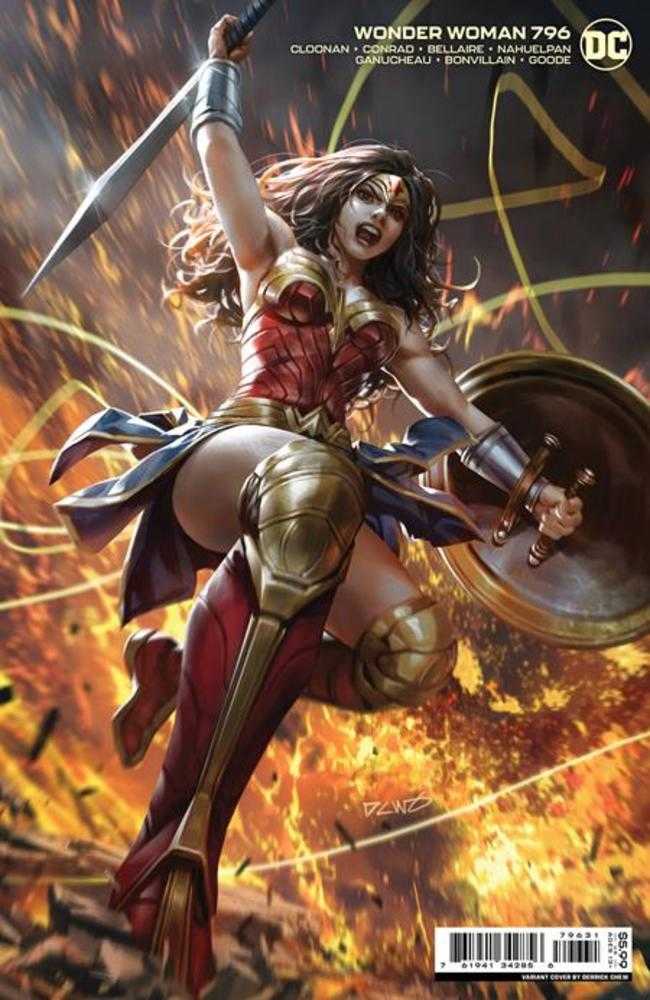 Wonder Woman #796 Cover B Derrick Chew Card Stock Variant | Odin's Place