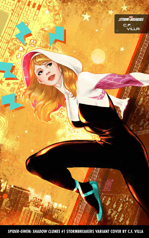 Spider-Gwen Shadow Clones #1 Villa Stormbreaker Variant | Odin's Place
