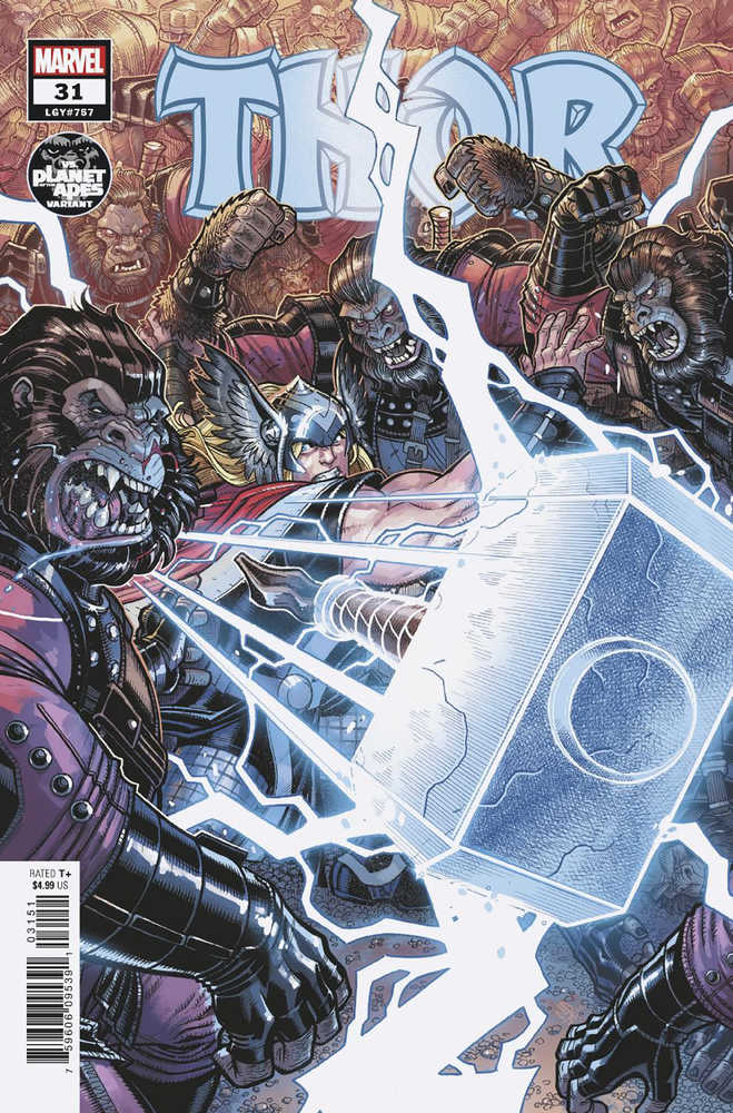 Thor #31 Bradshaw Planet Of Apes Variant | Odin's Place