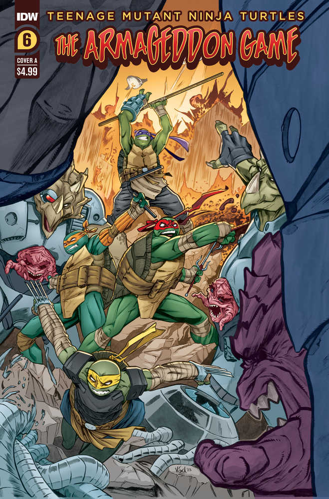 Teenage Mutant Ninja Turtles Armageddon Game #6 Cover A Federici | Odin's Place