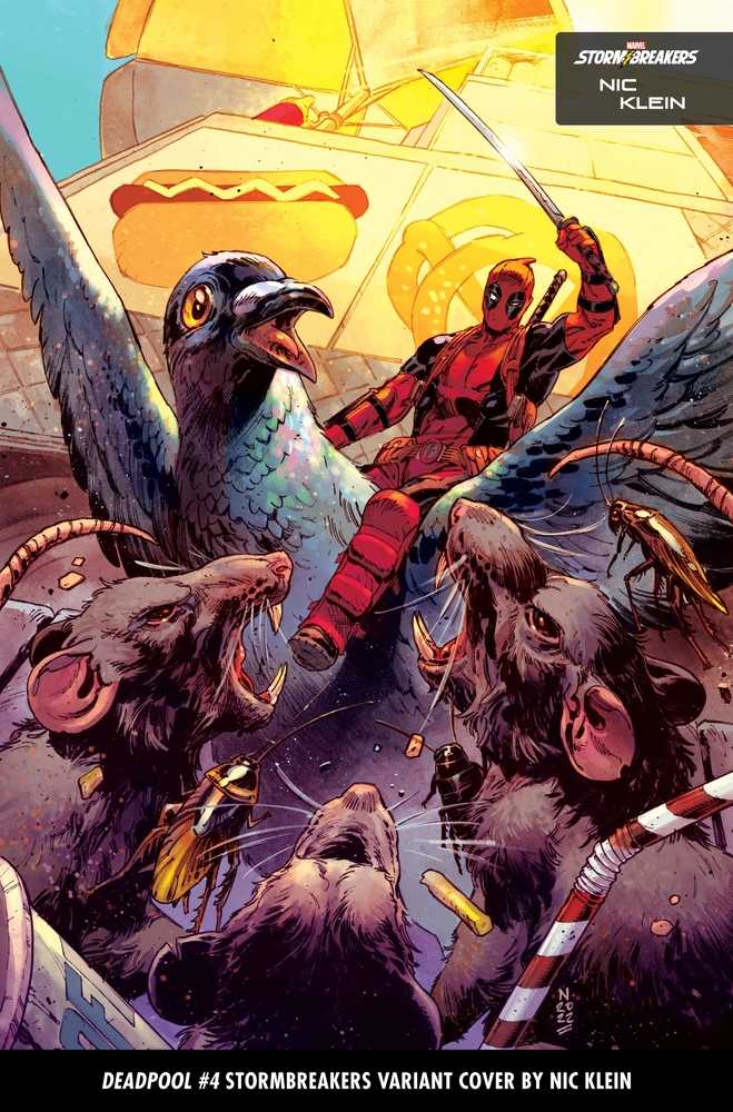 Deadpool #4 Klein Stormbreakers Variant | Odin's Place