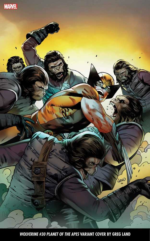 Wolverine #30 Land Planet Of Apes Variant | Odin's Place