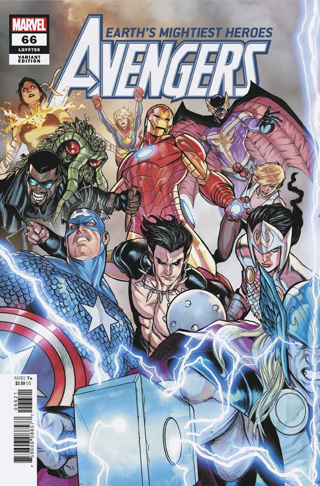 Avengers #66 Past Future Avengers Assemble Connect Variant | Odin's Place