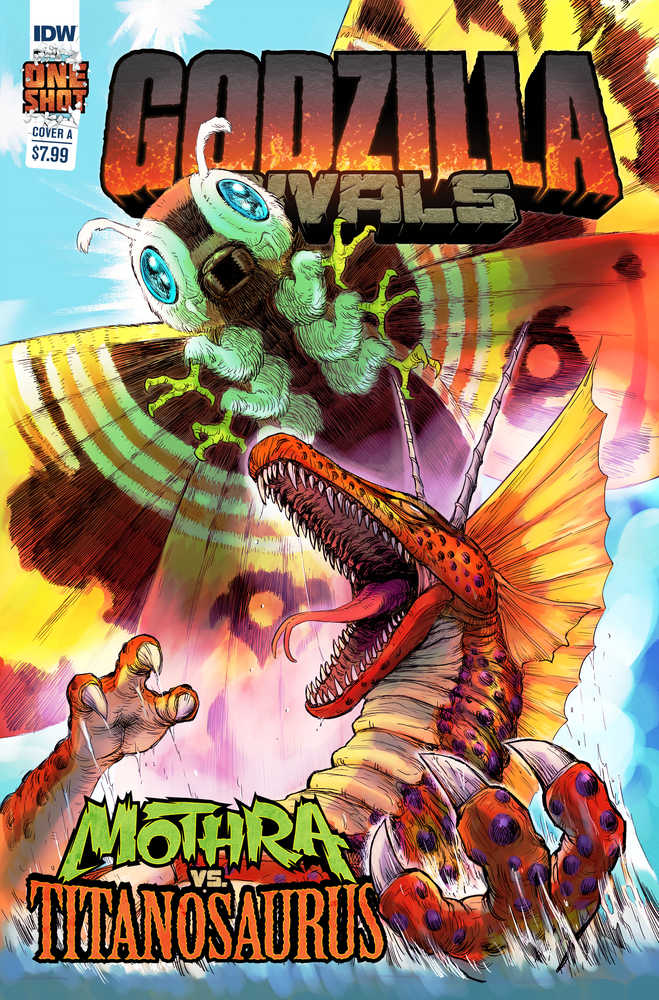 Godzilla Rivals Mothra vs Titanosaurus Cover A Wind (Mature) | Odin's Place