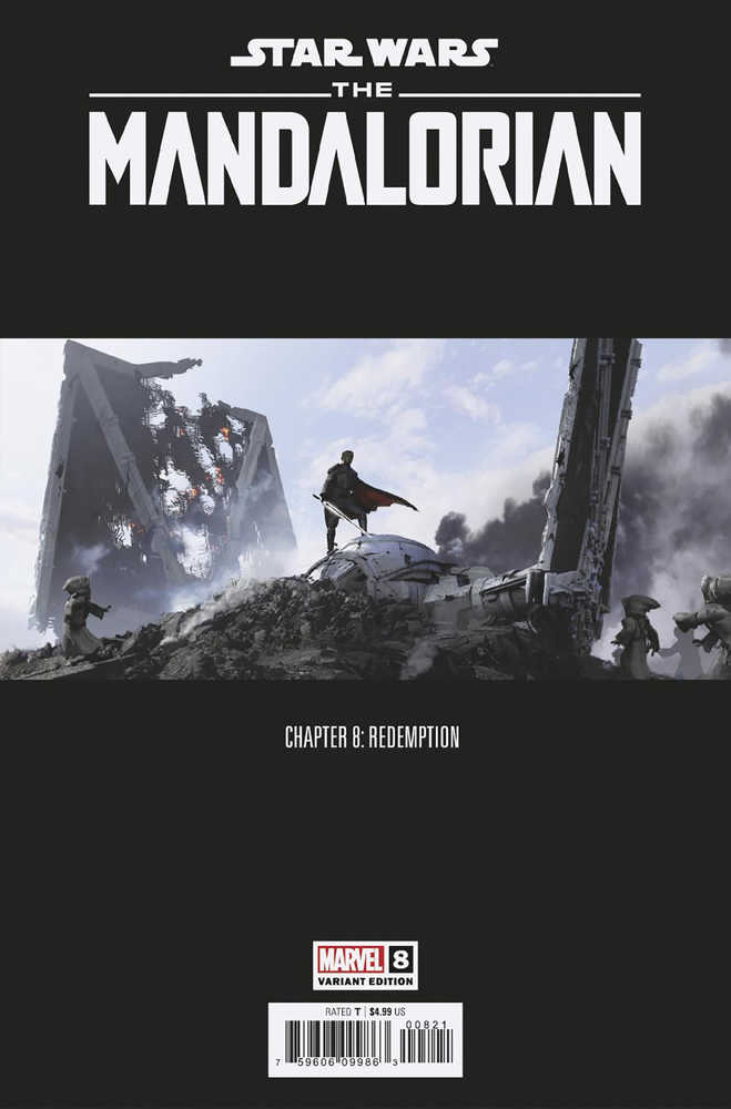 Star Wars Mandalorian #8 Concept Art Variant | Odin's Place