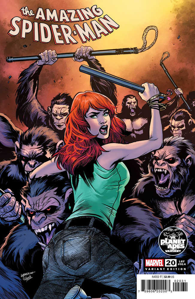 Amazing Spider-Man #20 Lupacchino Planet Of Apes Variant | Odin's Place