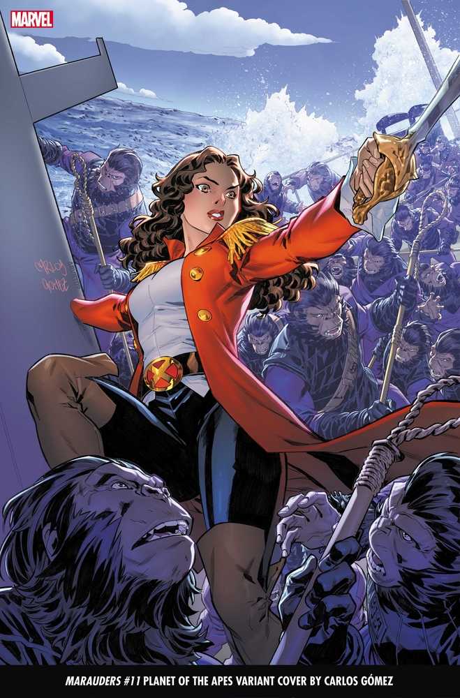 Marauders #11 Gomez Planet Of Apes Variant | Odin's Place