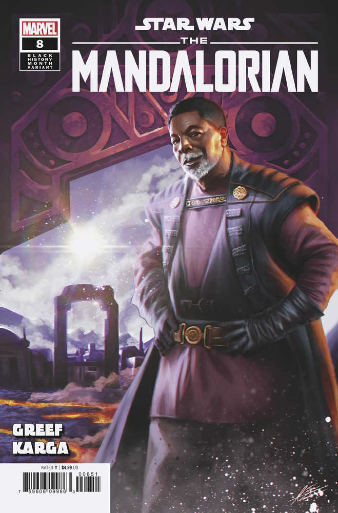 Star Wars Mandalorian #8 Manhanini Black History Month Variant | Odin's Place