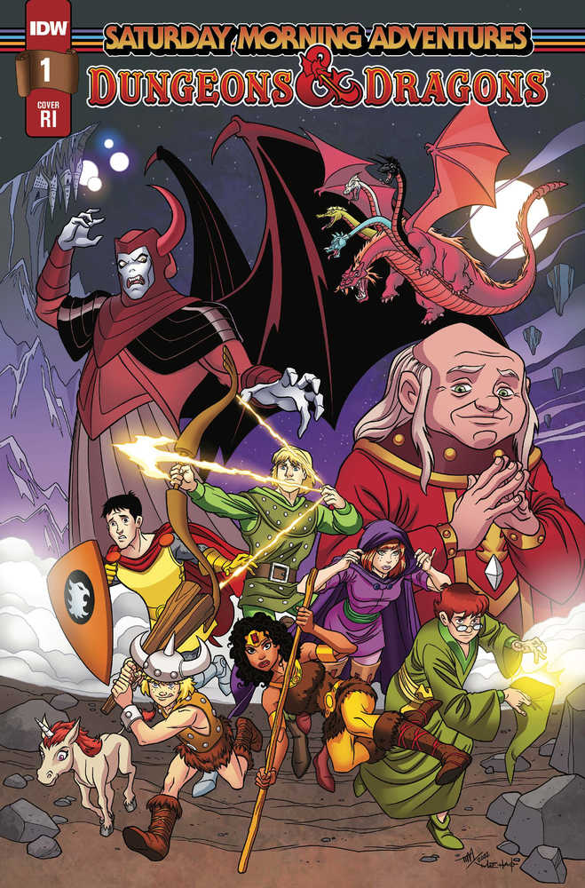 Dungeons & Dragons Saturday Morning Adventure #1 Cover C 10 | Odin's Place