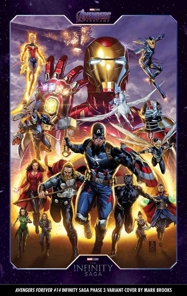 Avengers Forever #14 Brooks Infinity Saga Phase 3 Variant | Odin's Place