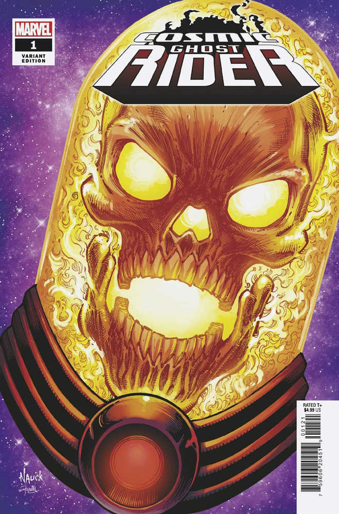 Cosmic Ghost Rider #1 Nauck Headshot Variant | Odin's Place
