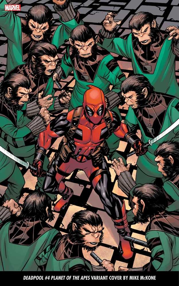 Deadpool #4 McKone Planet Of The Apes Variant | Odin's Place