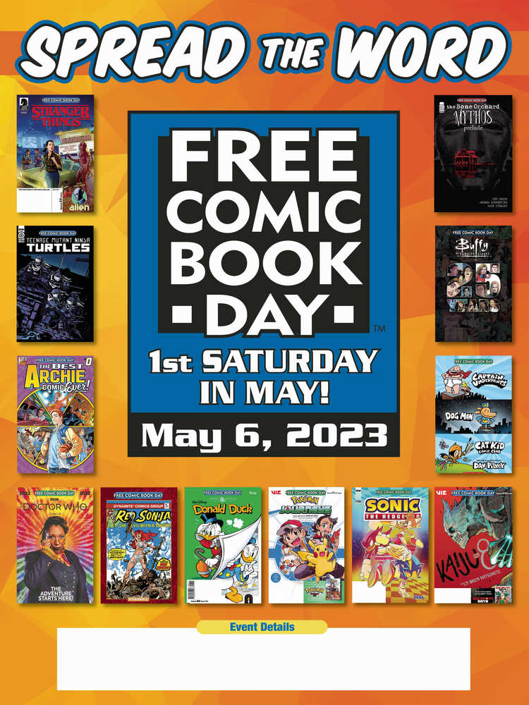 Free Comic Book Day 2022 Promo Poster Extras | Odin's Place