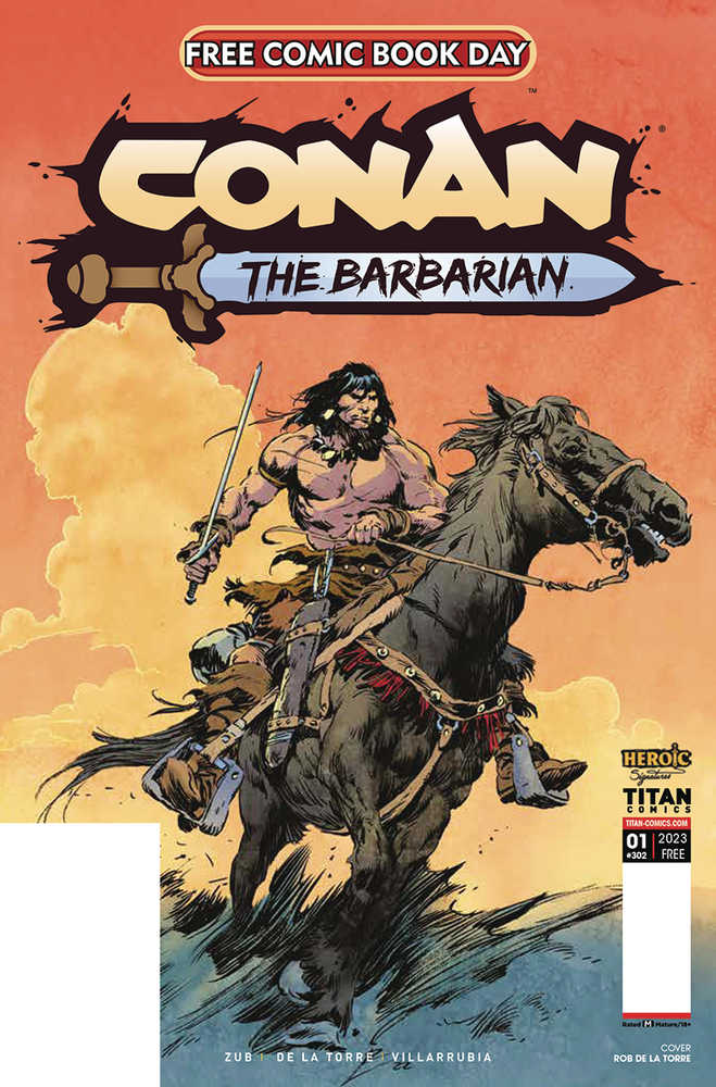 Free Comic Book Day 2023 Conan Barbarian Sp  (Mature) | Odin's Place