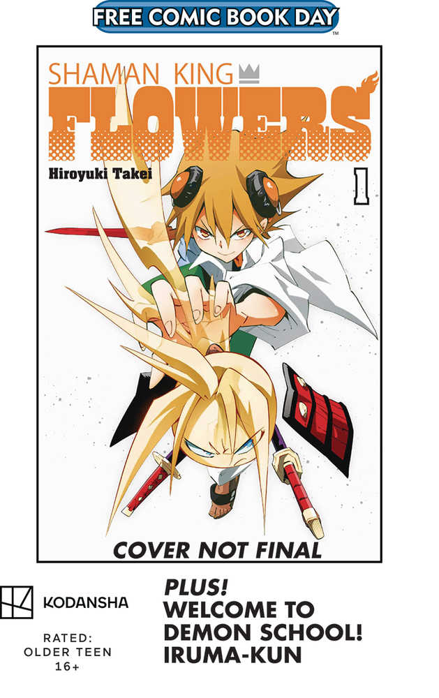 Free Comic Book Day 2023 Kodansha Shaman King Flowers Demon School Sampler | Odin's Place