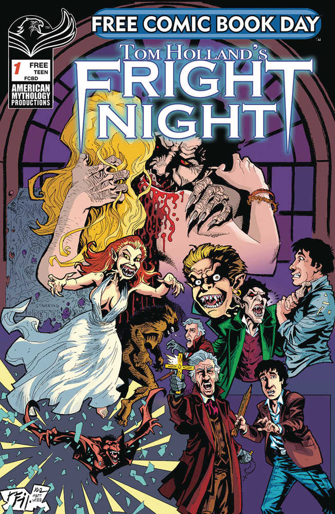 Free Comic Book Day 2023 Tom Hollands Fright Night #1 Free Comic Book Day Edition | Odin's Place