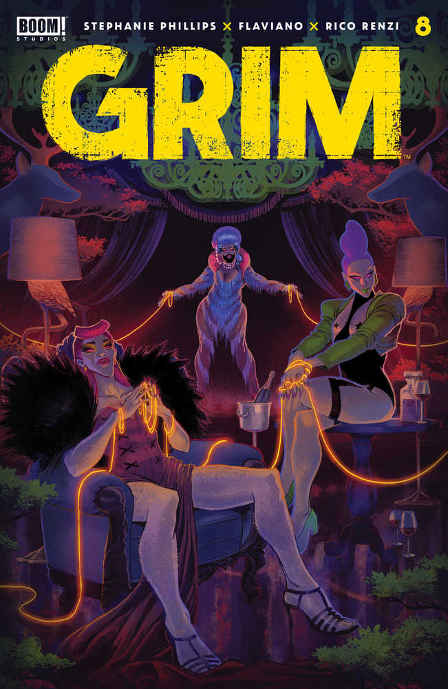 Grim #8 Cover A Flaviano | Odin's Place