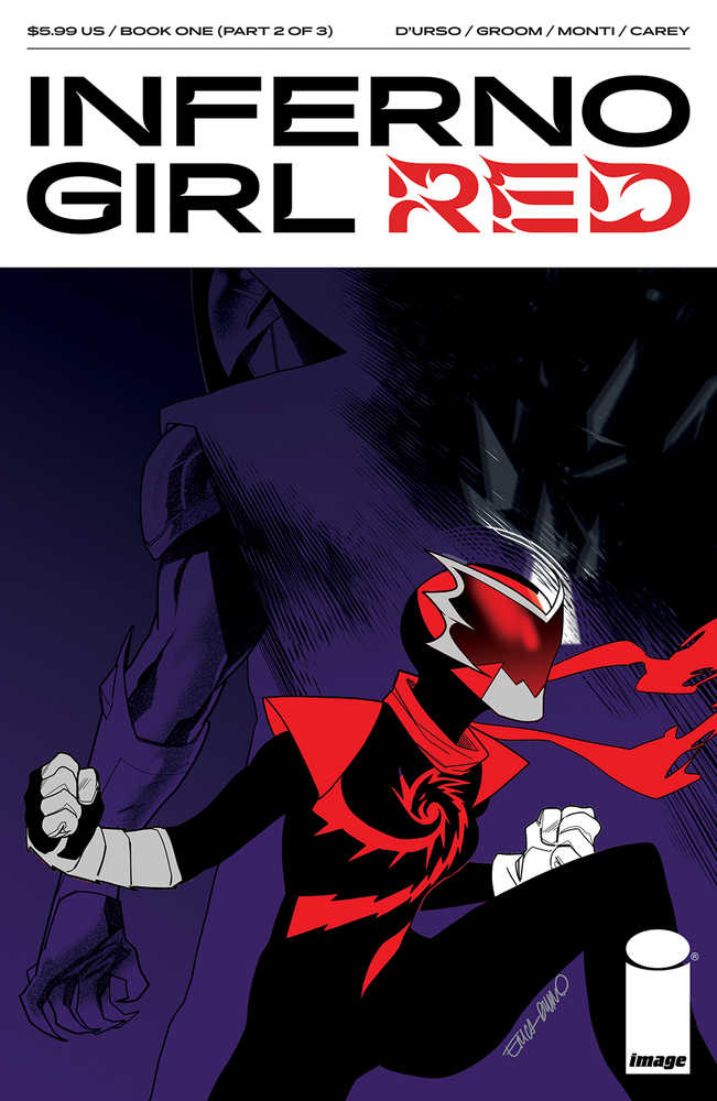 Inferno Girl Red Book One #2 (Of 3) Cover B Durso & Monti Mv | Odin's Place