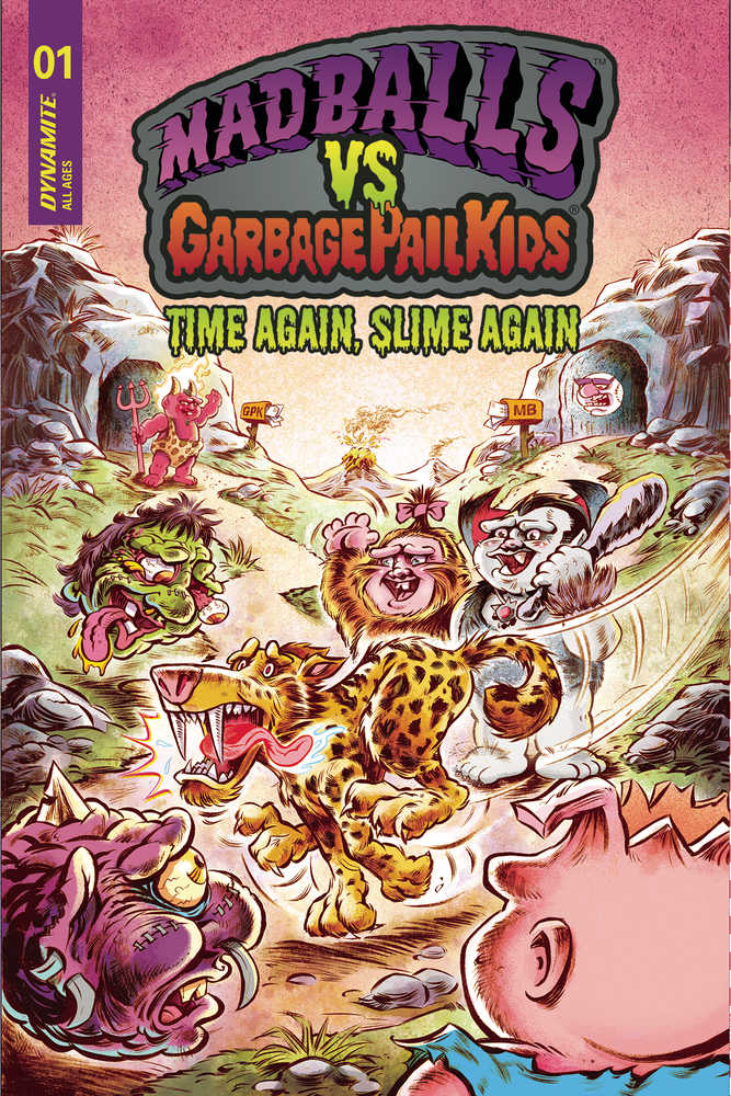 Madballs vs Garbage Pail Kids Slime Again #1 Cover B Crosby | Odin's Place