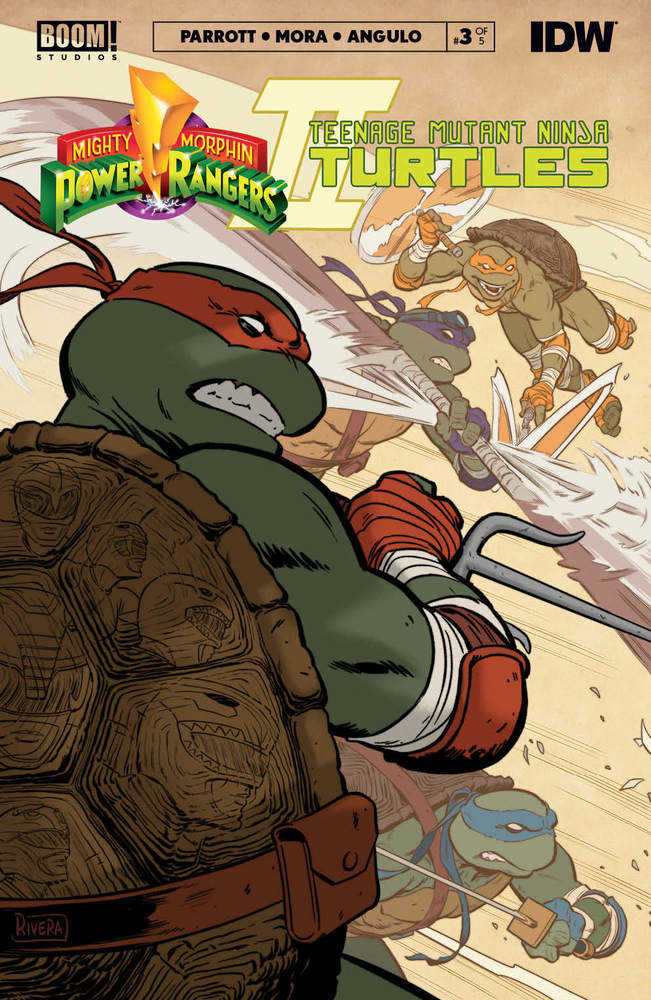 Mmpr Teenage Mutant Ninja Turtles II #3 (Of 5) Cover D Teenage Mutant Ninja Turtles Variant Rivera | Odin's Place