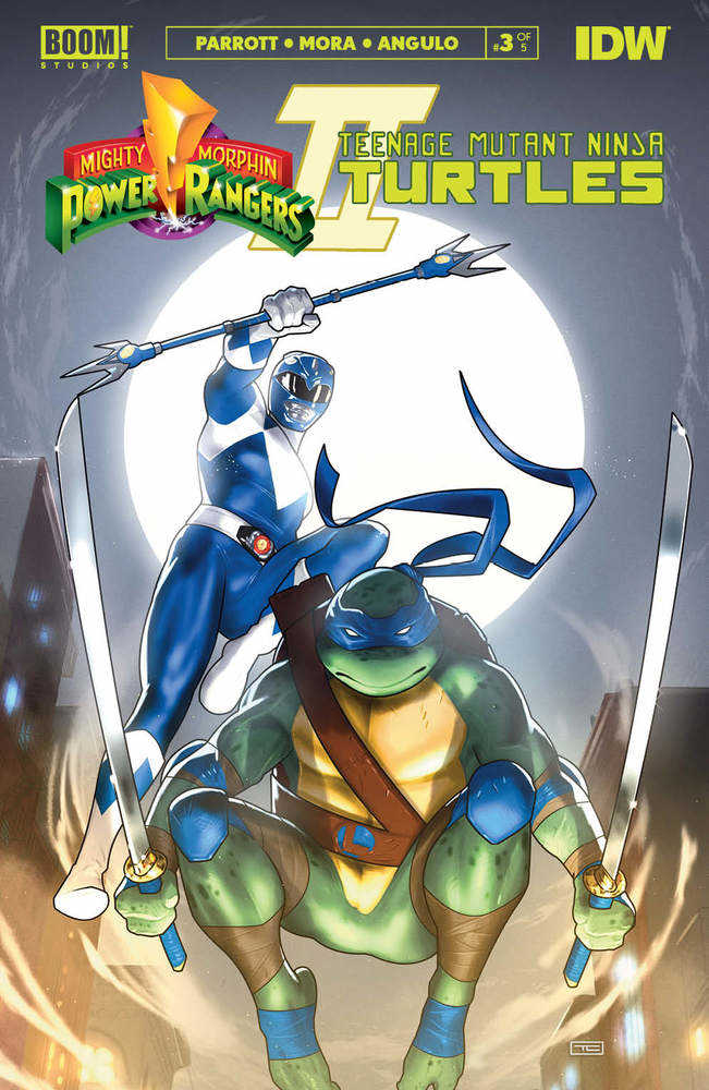 Mmpr Teenage Mutant Ninja Turtles II #3 (Of 5) Cover E Cardstock Variant Clarke | Odin's Place