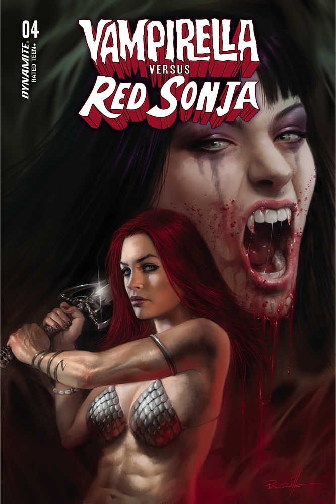 Vampirella vs Red Sonja #4 Cover A Parrillo | Odin's Place